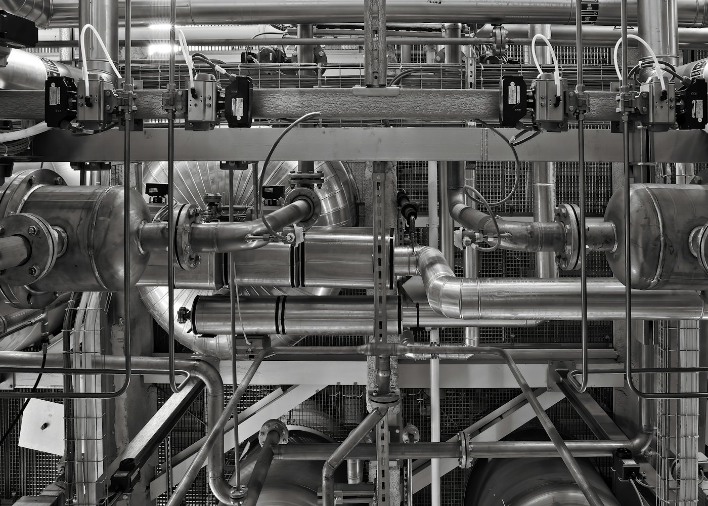 Industrial process installation